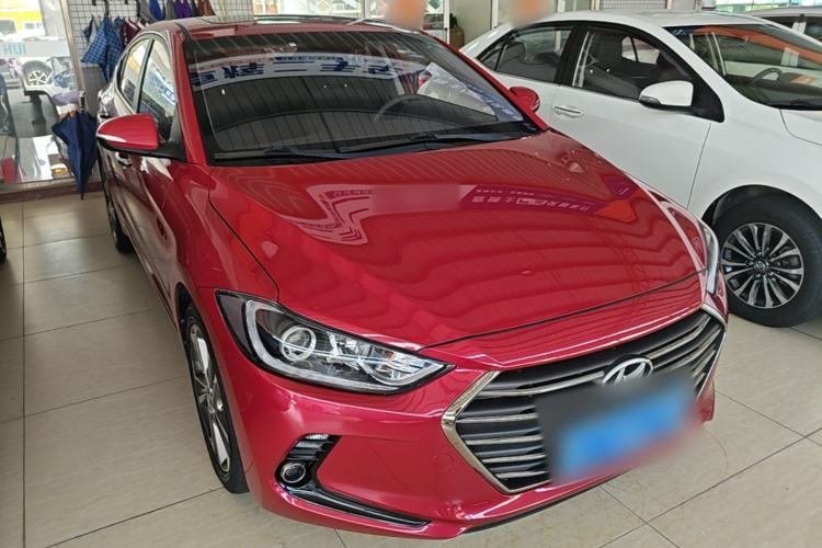 Used Hyundai Elantra (6th Generation / Lingdong) 2016 1.6L Automatic ZhiXuan – Elite Version Front Right 45 Deg