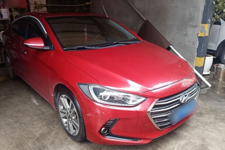 Used Hyundai Elantra (6th Generation / Lingdong) 2016 1.6L Automatic ZhiXuan – Elite Version Front Right 45 Deg