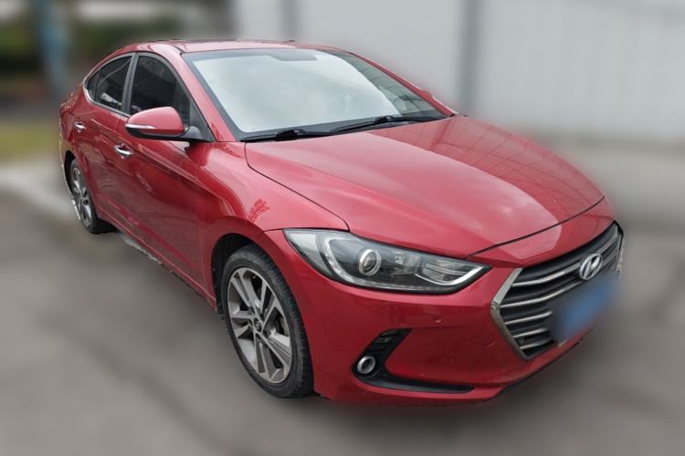 Used Hyundai Elantra (6th Generation / Lingdong) 2016 1.6L Automatic ZhiXuan · Luxury Version Front Right 45 Deg