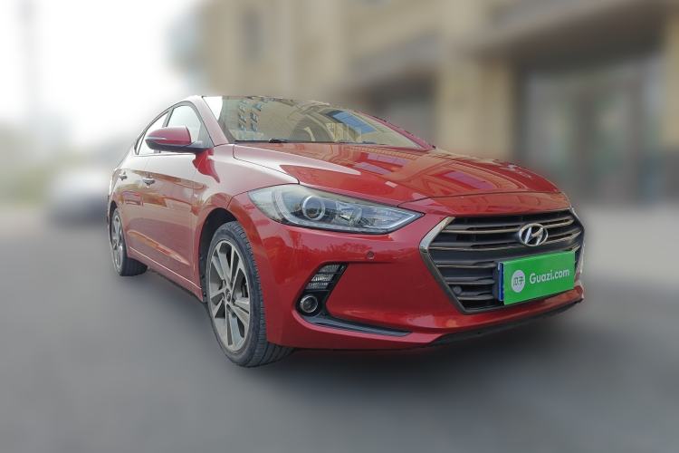 Used Hyundai Elantra (6th Generation / Lingdong) 2016 1.6L Automatic ZhiXuan · Luxury Version Front Right 45 Deg