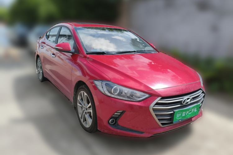 Used Hyundai Elantra (6th Generation / Lingdong) 2016 1.6L Automatic ZhiXuan – Elite Version Front Right 45 Deg
