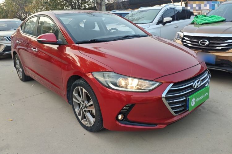Used Hyundai Elantra (6th Generation / Lingdong) 2016 1.6L Automatic ZhiXuan – Elite Version Front Right 45 Deg