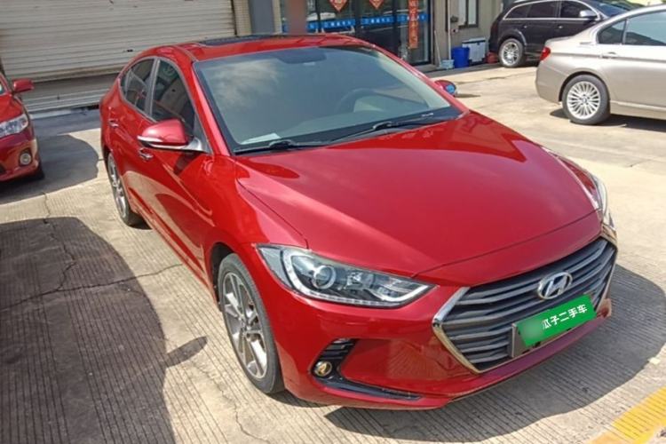 Used Hyundai Elantra (6th Generation / Lingdong) 2016 1.6L Automatic ZhiXuan – Elite Version Front Right 45 Deg