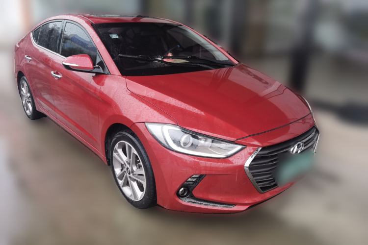 Used Hyundai Elantra (6th Generation / Lingdong) 2016 1.6L Automatic ZhiXuan – Elite Version Front Right 45 Deg