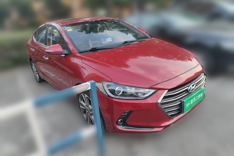 Used Hyundai Elantra (6th Generation / Lingdong) 2016 1.6L Automatic ZhiXuan – Elite Version Front Right 45 Deg