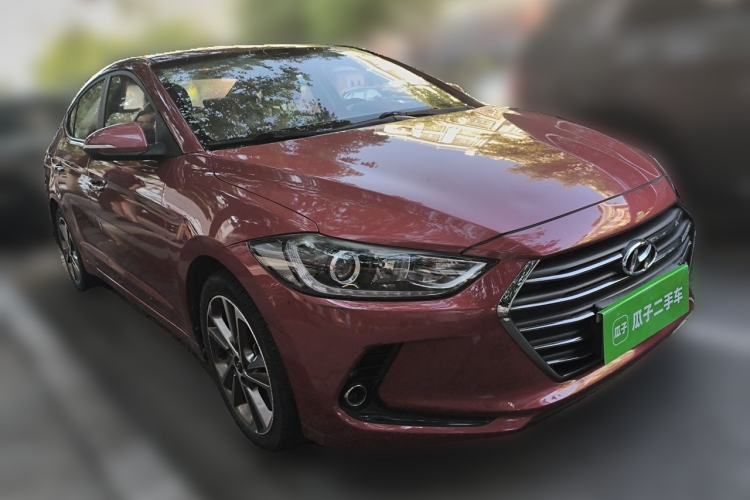 Used Hyundai Elantra (6th Generation / Lingdong) 2016 1.6L Automatic ZhiXuan – Elite Version Front Right 45 Deg