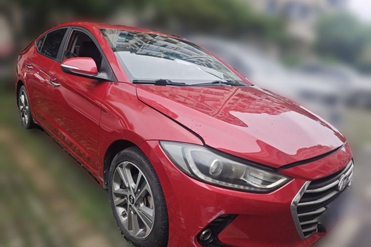 Used Hyundai Elantra (6th Generation / Lingdong) 2016 1.6L Automatic ZhiXuan – Elite Version Front Right 45 Deg