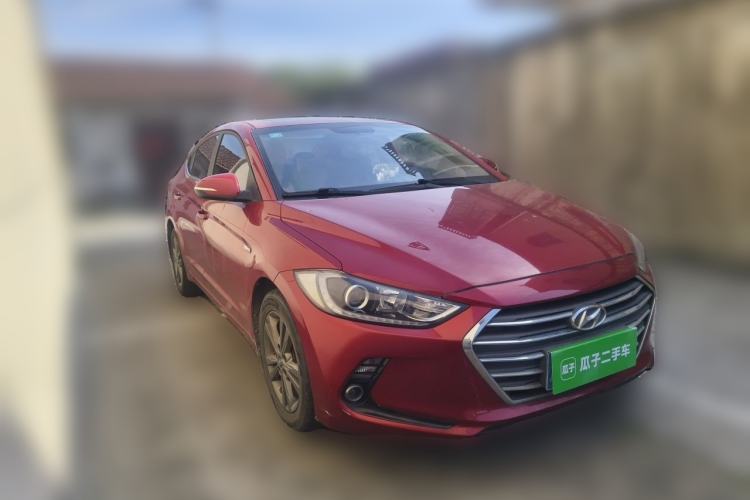 Used Hyundai Elantra (6th Generation / Lingdong) 2016 1.4T Dual-Clutch Xuan Dong · Dynamic Version Front Right 45 Deg