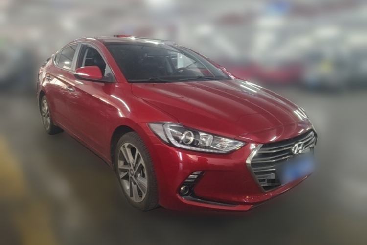 Used Hyundai Elantra (6th Generation / Lingdong) 2016 1.6L Automatic ZhiXuan – Elite Version Front Right 45 Deg