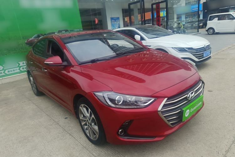 Used Hyundai Elantra (6th Generation / Lingdong) 2016 1.6L Automatic ZhiXuan – Elite Version Front Right 45 Deg