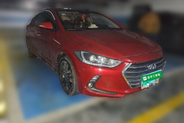 Used Hyundai Elantra (6th Generation / Lingdong) 2016 1.6L Automatic ZhiXuan – Elite Version Front Right 45 Deg