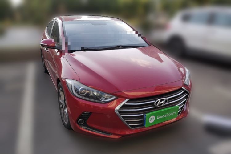 Used Hyundai Elantra (6th Generation / Lingdong) 2016 1.6L Automatic ZhiXuan – Elite Version Front Right 45 Deg