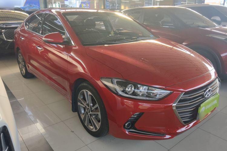 Used Hyundai Elantra (6th Generation / Lingdong) 2016 1.6L Automatic ZhiXuan – Elite Version Front Right 45 Deg