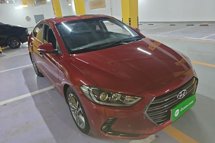 Used Hyundai Elantra (6th Generation / Lingdong) 2016 1.6L Automatic ZhiXuan – Elite Version Front Right 45 Deg