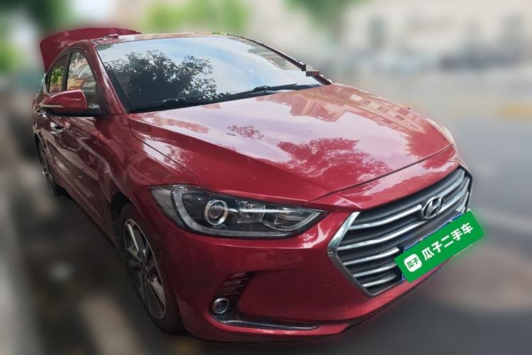 Used Hyundai Elantra (6th Generation / Lingdong) 2016 1.6L Automatic ZhiXuan – Elite Version Front Right 45 Deg