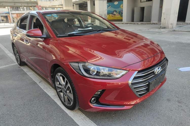 Used Hyundai Elantra (6th Generation / Lingdong) 2016 1.6L Automatic ZhiXuan – Elite Version Front Right 45 Deg