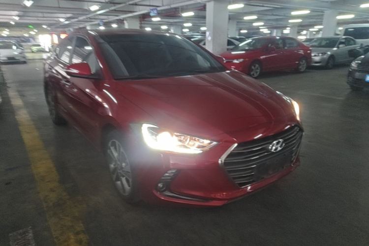 Used Hyundai Elantra (6th Generation / Lingdong) 2016 1.6L Automatic ZhiXuan – Elite Version Front Right 45 Deg