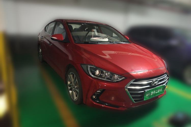 Used Hyundai Elantra (6th Generation / Lingdong) 2016 1.6L Automatic ZhiXuan – Elite Version Front Right 45 Deg