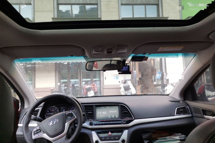Used Hyundai Elantra (6th Generation / Lingdong) 2016 1.6L Automatic ZhiXuan – Elite Version Headliner