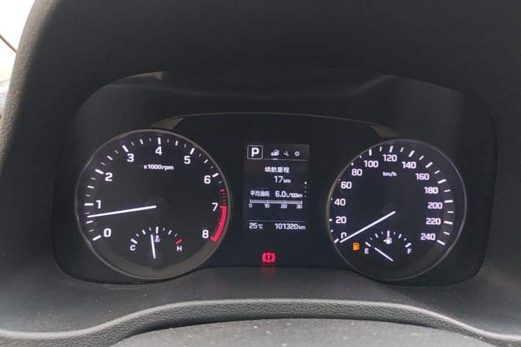 Used Hyundai Elantra (6th Generation / Lingdong) 2016 1.6L Automatic ZhiXuan · Luxury Version Instrument Cluster