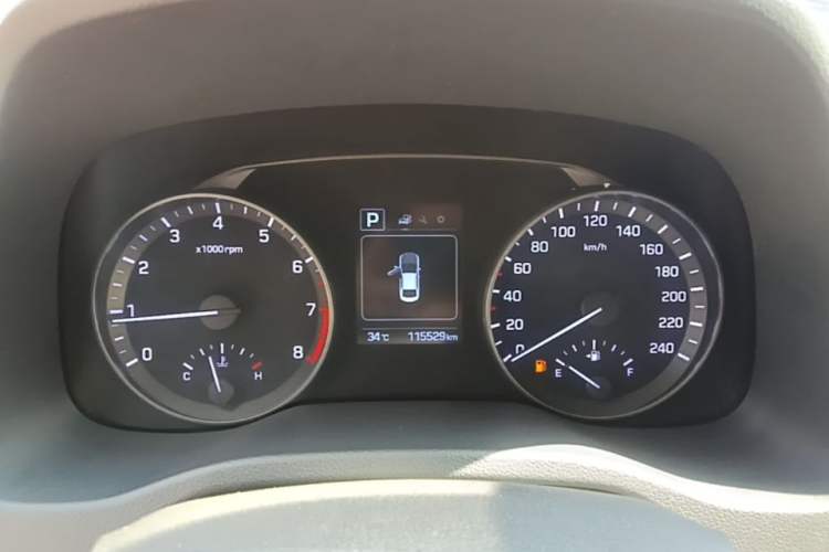 Used Hyundai Elantra (6th Generation / Lingdong) 2016 1.6L Automatic ZhiXuan – Elite Version Instrument Cluster