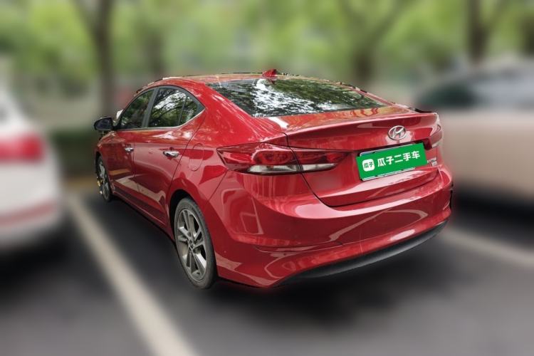 Used Hyundai Elantra (6th Generation / Lingdong) 2016 1.6L Automatic ZhiXuan · Luxury Version Rear Left 45 Deg
