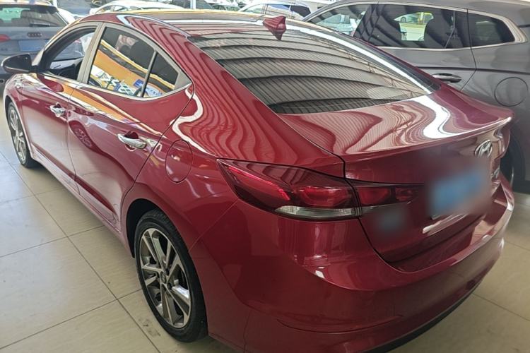 Used Hyundai Elantra (6th Generation / Lingdong) 2016 1.6L Automatic ZhiXuan – Elite Version Rear Left 45 Deg