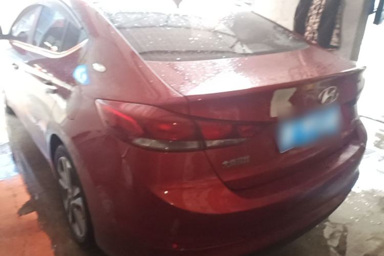 Used Hyundai Elantra (6th Generation / Lingdong) 2016 1.6L Automatic ZhiXuan – Elite Version Rear Left 45 Deg