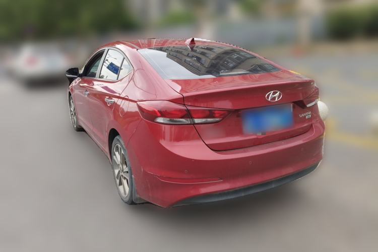 Used Hyundai Elantra (6th Generation / Lingdong) 2016 1.6L Automatic ZhiXuan – Elite Version Rear Left 45 Deg