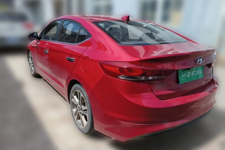 Used Hyundai Elantra (6th Generation / Lingdong) 2016 1.6L Automatic ZhiXuan – Elite Version Rear Left 45 Deg