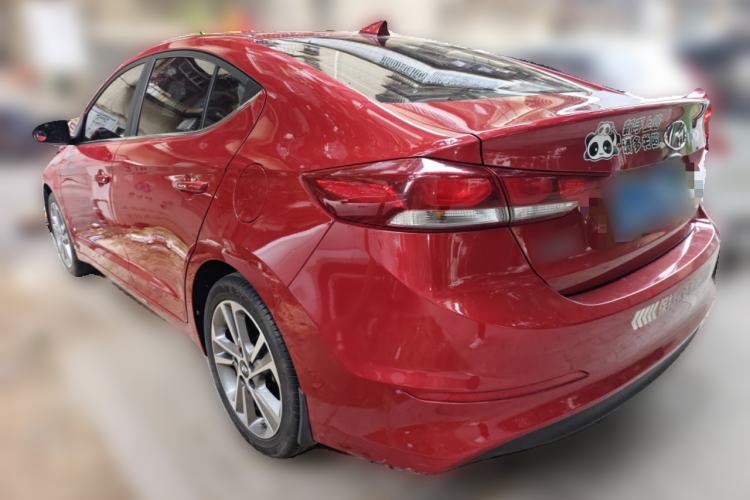 Used Hyundai Elantra (6th Generation / Lingdong) 2016 1.6L Automatic ZhiXuan – Elite Version Rear Left 45 Deg