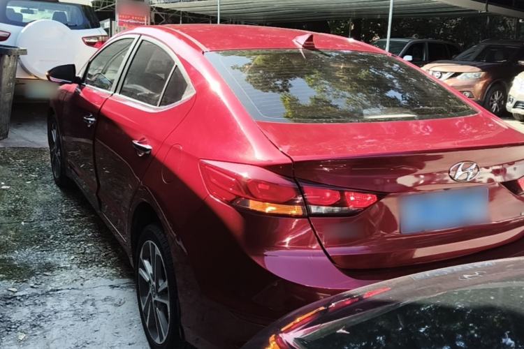 Used Hyundai Elantra (6th Generation / Lingdong) 2016 1.6L Automatic ZhiXuan – Elite Version Rear Left 45 Deg