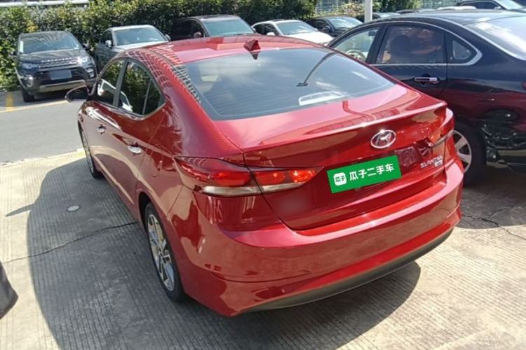 Used Hyundai Elantra (6th Generation / Lingdong) 2016 1.6L Automatic ZhiXuan – Elite Version Rear Left 45 Deg