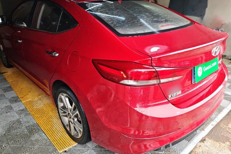 Used Hyundai Elantra (6th Generation / Lingdong) 2016 1.6L Automatic ZhiXuan – Elite Version Rear Left 45 Deg