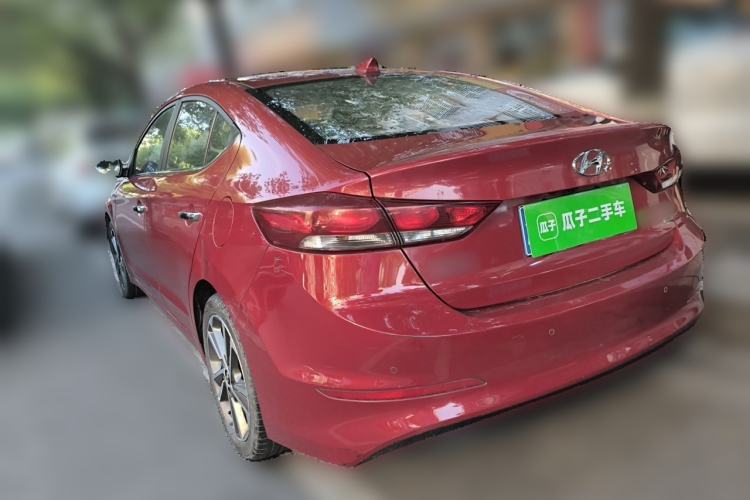 Used Hyundai Elantra (6th Generation / Lingdong) 2016 1.6L Automatic ZhiXuan – Elite Version Rear Left 45 Deg