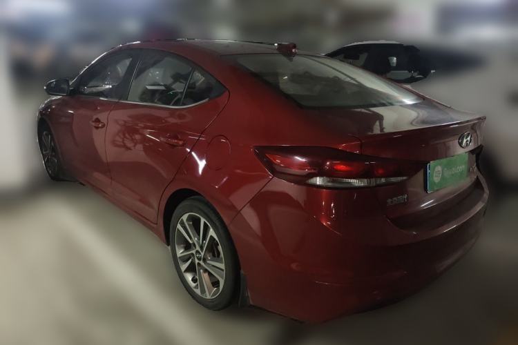Used Hyundai Elantra (6th Generation / Lingdong) 2016 1.6L Automatic ZhiXuan – Elite Version Rear Left 45 Deg