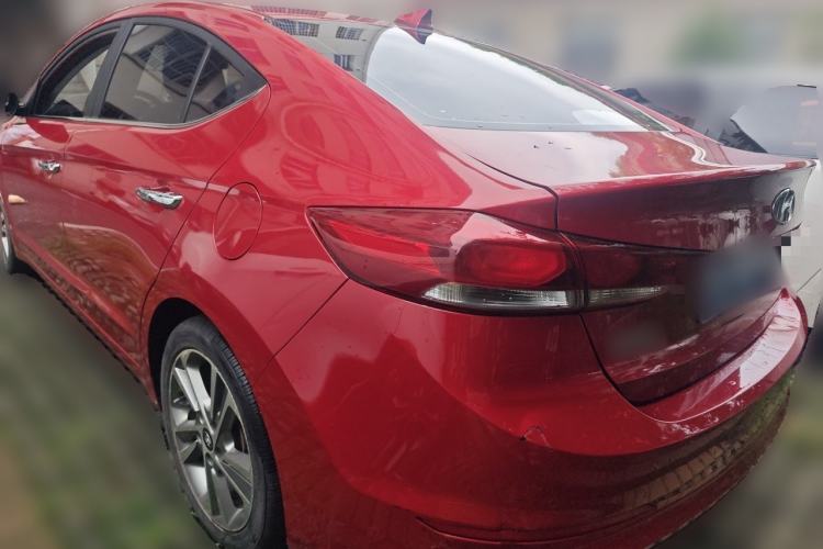 Used Hyundai Elantra (6th Generation / Lingdong) 2016 1.6L Automatic ZhiXuan – Elite Version Rear Left 45 Deg