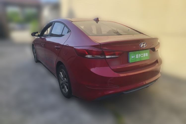 Used Hyundai Elantra (6th Generation / Lingdong) 2016 1.4T Dual-Clutch Xuan Dong · Dynamic Version Rear Left 45 Deg