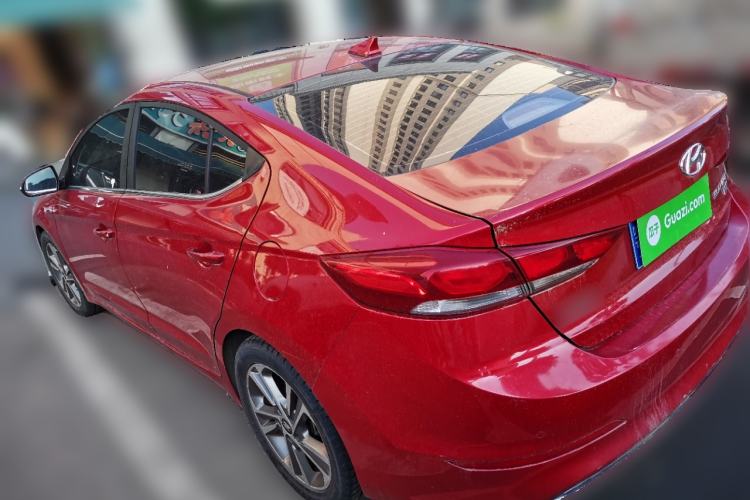 Used Hyundai Elantra (6th Generation / Lingdong) 2016 1.6L Automatic ZhiXuan – Elite Version Rear Left 45 Deg
