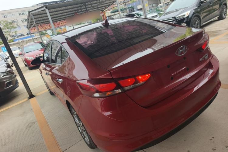 Used Hyundai Elantra (6th Generation / Lingdong) 2016 1.6L Automatic ZhiXuan – Elite Version Rear Left 45 Deg