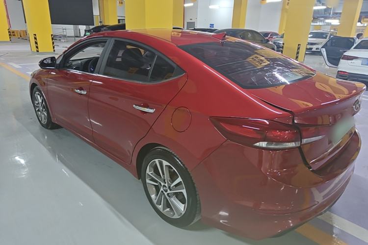 Used Hyundai Elantra (6th Generation / Lingdong) 2016 1.6L Automatic ZhiXuan – Elite Version Rear Left 45 Deg