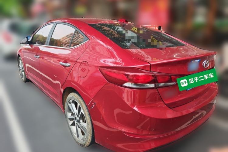Used Hyundai Elantra (6th Generation / Lingdong) 2016 1.6L Automatic ZhiXuan – Elite Version Rear Left 45 Deg