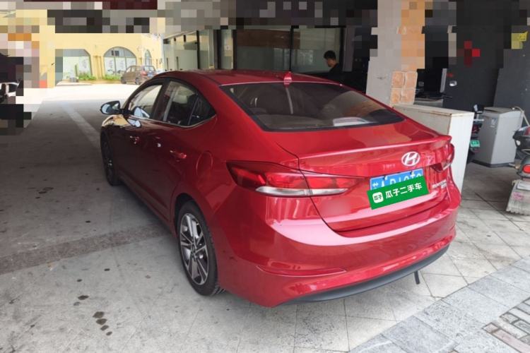 Used Hyundai Elantra (6th Generation / Lingdong) 2016 1.6L Automatic ZhiXuan – Elite Version Rear Left 45 Deg
