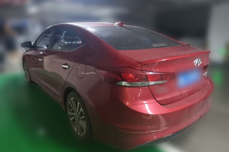 Used Hyundai Elantra (6th Generation / Lingdong) 2016 1.6L Automatic ZhiXuan – Elite Version Rear Left 45 Deg