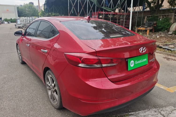 Used Hyundai Elantra (6th Generation / Lingdong) 2016 1.6L Automatic ZhiXuan – Elite Version Rear Left 45 Deg