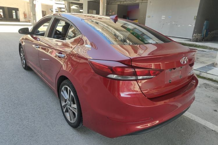 Used Hyundai Elantra (6th Generation / Lingdong) 2016 1.6L Automatic ZhiXuan – Elite Version Rear Left 45 Deg
