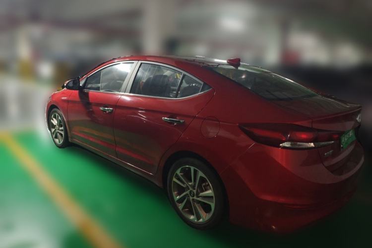 Used Hyundai Elantra (6th Generation / Lingdong) 2016 1.6L Automatic ZhiXuan – Elite Version Rear Left 45 Deg