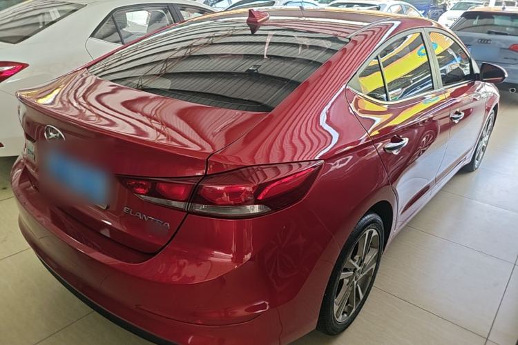 Used Hyundai Elantra (6th Generation / Lingdong) 2016 1.6L Automatic ZhiXuan – Elite Version Rear Right 45 Deg