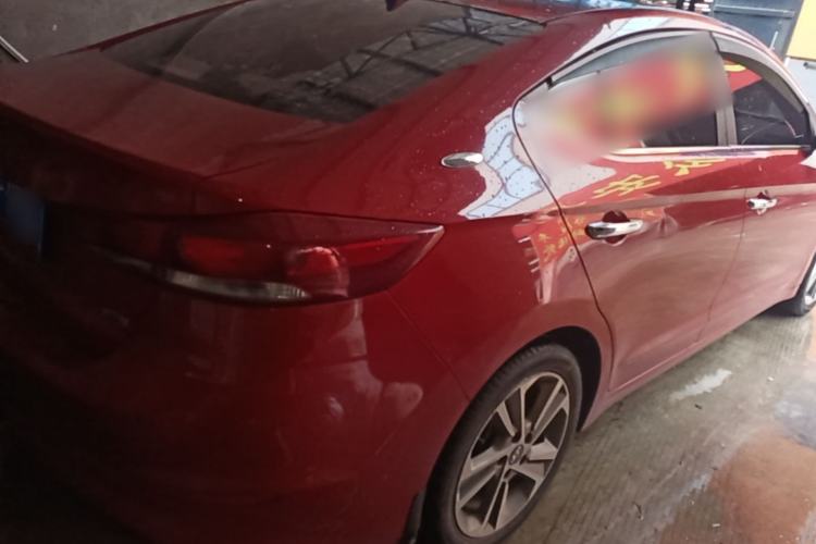 Used Hyundai Elantra (6th Generation / Lingdong) 2016 1.6L Automatic ZhiXuan – Elite Version Rear Right 45 Deg