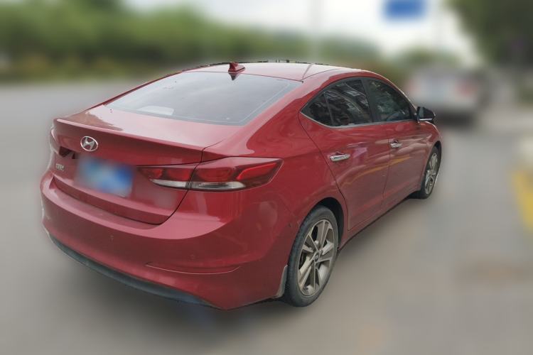 Used Hyundai Elantra (6th Generation / Lingdong) 2016 1.6L Automatic ZhiXuan – Elite Version Rear Right 45 Deg